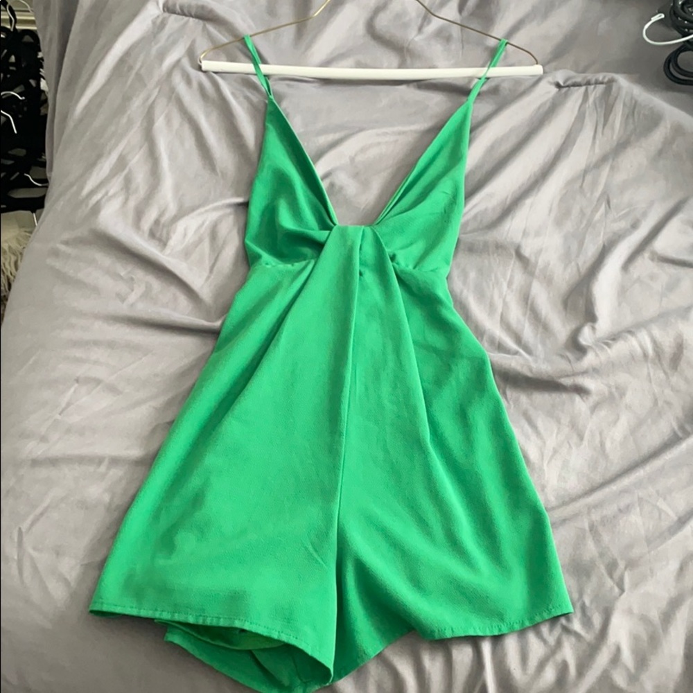 Green romper